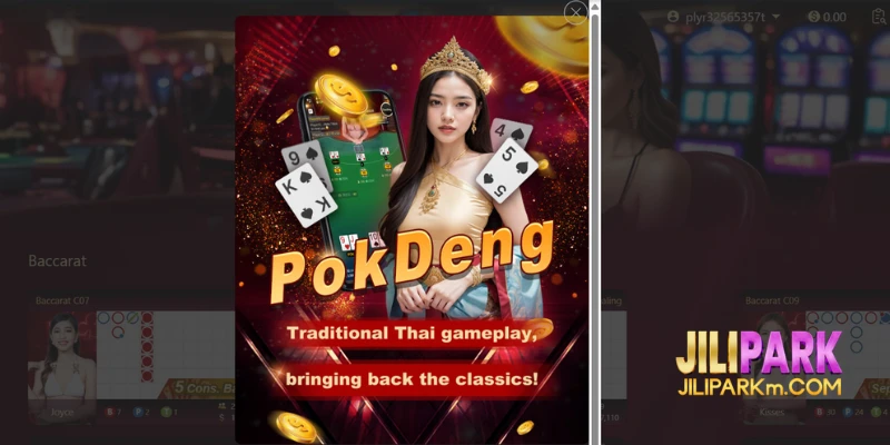 Overview of the Jilipark Live Casino 1